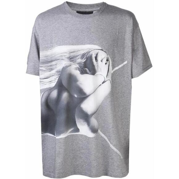 Givenchy Other - 100% authentic Givenchy Nude Girl Grey T-Shirt XL